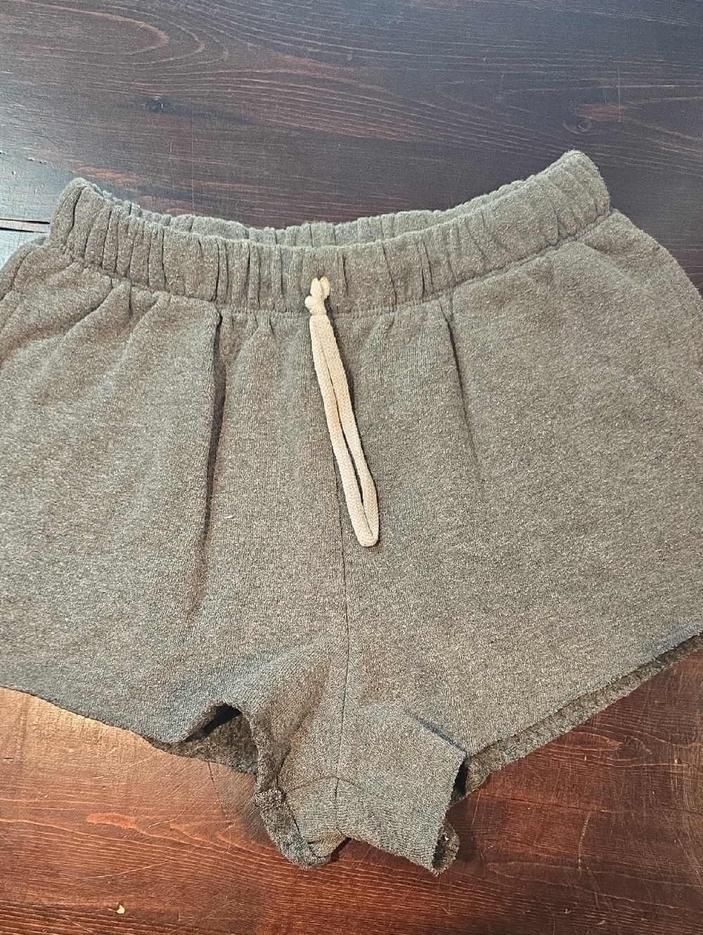 Colsie Heather Gray Fleece Lounge Shorts - Size XS